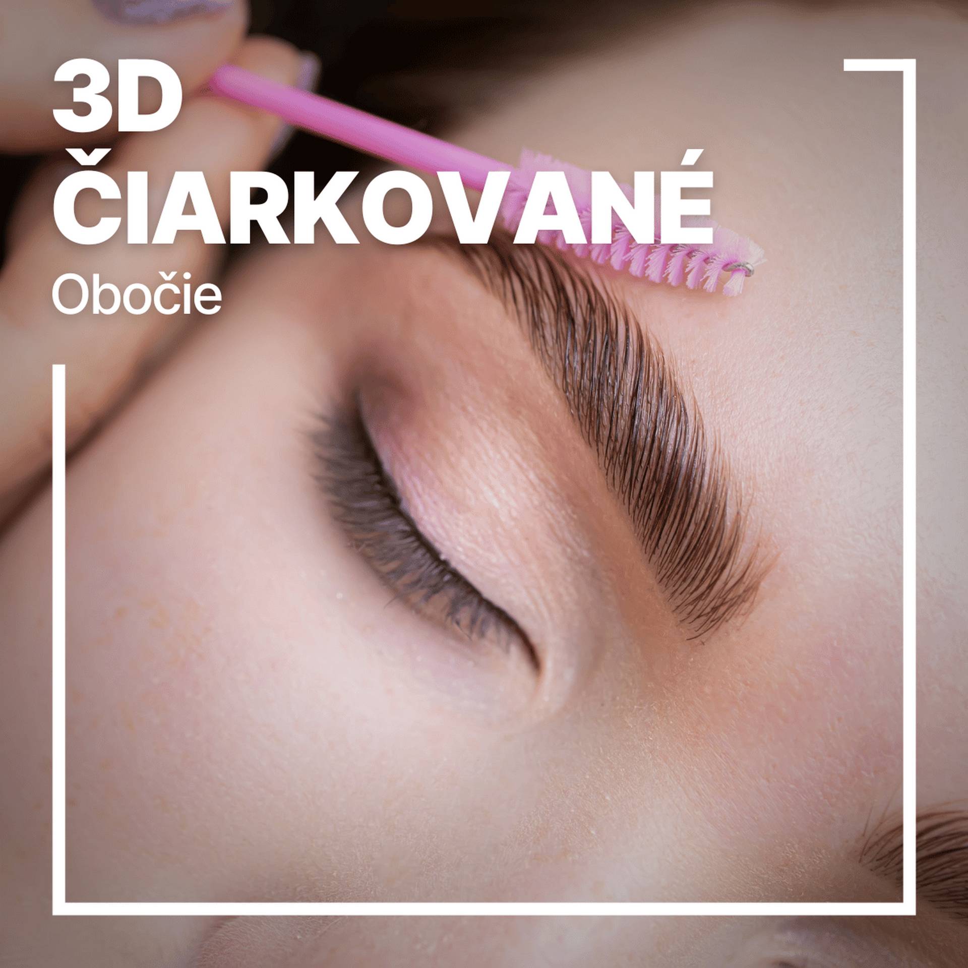 Permanentny make-up 3D ciarkovane obocie + Permanentny make-up Pudrovanie shading - Global Education Centre